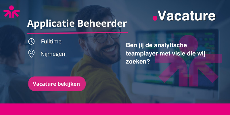 Vacature Applicatiebeheerder: Adviseer en verbeter softwaretoepassingen in een dynamische omgeving met volop groeikansen en een maatschappelijk doel.